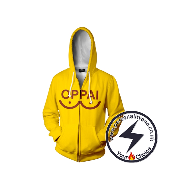 One Punch Man - Saitama ZipUp 3D - One Punch Man Hoodies Jackets